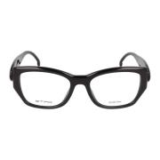 Etro Stiliga oregelbundna glasögonmodell 0058 Black, Unisex