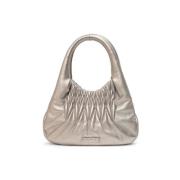 Miu Miu Pre-owned Pre-owned Tyg handvskor Beige, Dam