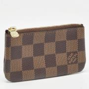 Louis Vuitton Vintage Pre-owned Canvas nyckelhllare Brown, Dam