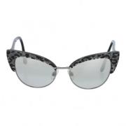 Dolce & Gabbana Pre-owned Pre-owned Tyg solglasgon Black, Dam