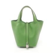 Hermès Vintage Pre-owned Laeder handvskor Green, Dam