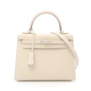 Hermès Vintage Pre-owned Tyg handvskor White, Dam