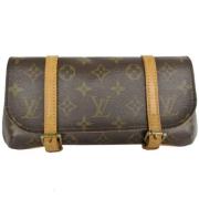 Louis Vuitton Vintage Pre-owned Canvas louis-vuitton-vskor Brown, Dam