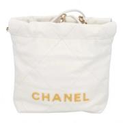 Chanel Vintage Pre-owned Laeder chanel-vskor White, Dam