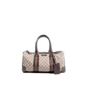 Gucci Vintage Pre-owned Canvas gucci-vskor Brown, Dam