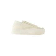 Y-3 Laeder sneakers Beige, Dam