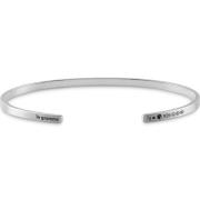 Le Gramme Bandarmband tillverkat i Frankrike Gray, Unisex