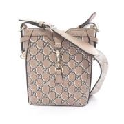 Gucci Vintage Pre-owned Tyg gucci-vskor Gray, Dam