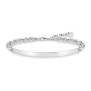 Thomas Sabo Damarmband Love Bridge 925 Sterling Silver Lba0043-051-14-...