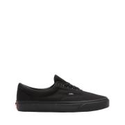 Vans Svarta Avslappnade Unisex Canvassneakers Black, Herr