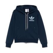 Adidas Originals Track Hoodie Blue, Dam