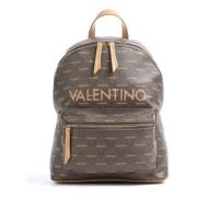 Valentino by Mario Valentino Brun Liuto Syntetisk Ryggsäck med Framfic...