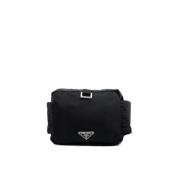 Prada Vintage Pre-owned Tyg prada-vskor Black, Dam