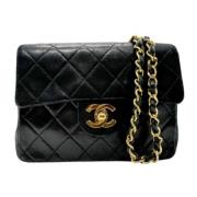 Chanel Vintage Pre-owned Laeder chanel-vskor Black, Dam