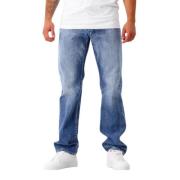 Dsquared2 Distressed Straight Fit Jeans Blue, Herr