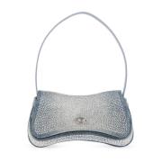 Diesel Axelväska Play Clutch Blue, Dam