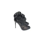 Alexander McQueen Pre-owned Pre-owned Laeder sandaler Black, Dam