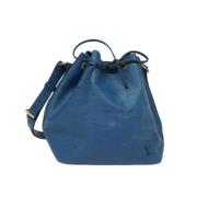 Louis Vuitton Vintage Pre-owned Laeder louis-vuitton-vskor Blue, Dam