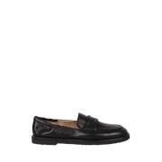 Pomme D'or Snygga Loafers med Maskdesign Black, Dam