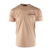 Dsquared2 Beige Herr T-shirt Beige, Herr