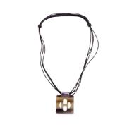 Hermès Vintage Pre-owned Tyg halsband Brown, Dam