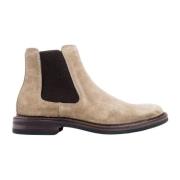 Astorflex Naturlig Gummi Chelsea Boot Beige, Herr