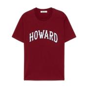 Wales Bonner Maroon T-shirt Brown, Herr