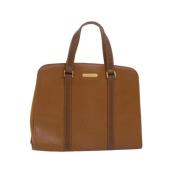 Burberry Vintage Pre-owned Laeder handvskor Brown, Dam