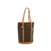 Louis Vuitton Vintage Pre-owned Canvas louis-vuitton-vskor Brown, Dam