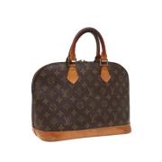 Louis Vuitton Vintage Pre-owned Canvas louis-vuitton-vskor Brown, Dam