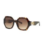 Chopard Brun Acetat Dam Solglasögon Brown, Dam