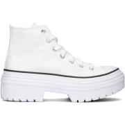 Converse Hög Topp Lugged Heel Sneakers White, Dam