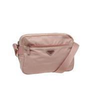 Prada Vintage Pre-owned Nylon prada-vskor Pink, Dam