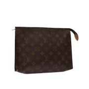 Louis Vuitton Vintage Pre-owned Canvas louis-vuitton-vskor Brown, Dam