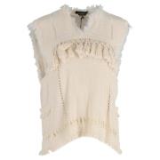 Isabel Marant Pre-owned Pre-owned Bomull toppar Beige, Dam