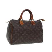 Louis Vuitton Vintage Pre-owned Canvas louis-vuitton-vskor Brown, Dam