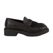 Twinset Svart Loafer Skor Black, Dam