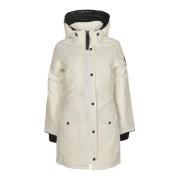 Canada Goose Stiliga Vinterrockar Kollektion Beige, Dam