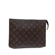 Louis Vuitton Vintage Pre-owned Canvas louis-vuitton-vskor Brown, Dam