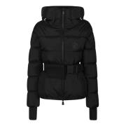 Moncler Dunjacka med Bouquetin Stil Black, Dam