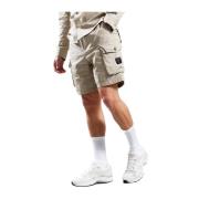 Marshall Artist Cargoshorts i Sandfärg Beige, Herr