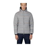 Aquascutum Aktiv huva jacka med Primaloft®-isolering Blue, Herr