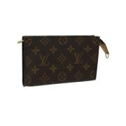 Louis Vuitton Vintage Pre-owned Canvas louis-vuitton-vskor Brown, Dam