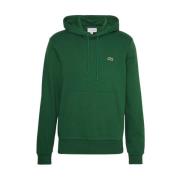 Lacoste Grön Hoodie Sweater Basic Mini Logo Green, Herr