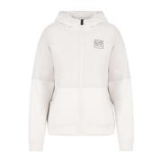 Emporio Armani EA7 Stilren Sweatshirt för Män White, Dam