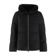 Herno Faux Fur Damjacka Black, Dam