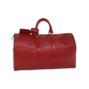 Louis Vuitton Vintage Pre-owned Laeder louis-vuitton-vskor Red, Dam