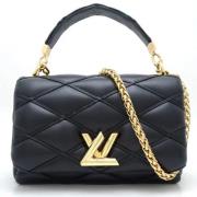 Louis Vuitton Vintage Pre-owned Laeder louis-vuitton-vskor Black, Dam