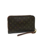 Louis Vuitton Vintage Pre-owned Canvas louis-vuitton-vskor Brown, Dam