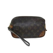 Louis Vuitton Vintage Pre-owned Canvas louis-vuitton-vskor Brown, Dam